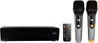 Vocopro50w All-in-one Bluetooth Karaoke System With Two Uhf Wireless Microphones