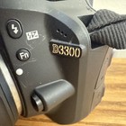 Nikon D3300 24 2mp Digital Slr Camera W  18-55mm Vr Ii Lens   16gb Sd - Nice 