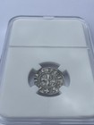 Rare Vf  Crusader Denier Principality Of Achaea   Silver Coin  Knights Templar