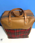 1970s  Thermos Red Plaid Tartan King Seeley Travel Picnic Set  Complete  Ex 