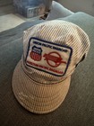 Vintage Union Pacific Missouri Pacific Railroad Engineer Cap Hat Mopac Milwaukee