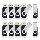 Lot 10 20 50 100 1gb Usb Flash Drive U Disk Rotating Memory Sticks Pen Drive Usa