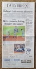 La Daily Breeze Nov 1  2025 Game 6 Win World Series Dodgers Ohtani Freeman Betts