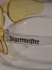 Rare Vintage Jagermeister Promotional Yellow Motorcycle Safety Eyeglasses Euc 