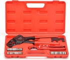 Pex Crimping Tool Kit For 1 2   3 4   With Gauge And Pipe Cutter  F1807 Standard