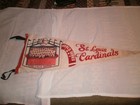 Vintage 1967 St  Louis Cardinals World Series Photo Pennant  30 Inch 