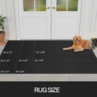 Front Door Mat Indoor Outdoor  3  X 4  Heavy Duty Allweather Doormat  Nonslip   