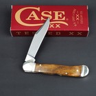 Case Xx Smooth Antique Bone Mini Copperlock   Pocket Knife Nib - 58186