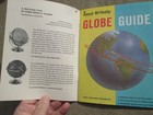 Vintage 1964 Rand Mcnally 12  World Globe Illustrated Globe Handbook Only
