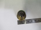 Antique Brass Grunow Rare Objective Lens Microscope Part As Pictured  r9-b-08