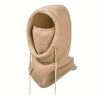 Fleece Balaclava Hood With Mask - Windproof Warm For Winter Outdoor Activities