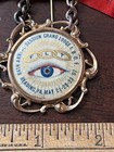 1907 Ioof  Grand Lodge Annual Session  Reading Pa  Stick Pin  Badge  Hang Medal