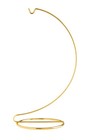 Ornament Display Stand Wire Hanger Holders  10 Inch Tall Bright Gold  Pack Of 6