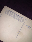Postcard    washington Monument At Night 1950s   Vintage  Uncirculated Sleeved