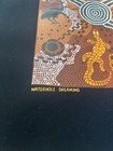 Australia Aboriginal Art Linda Brown Waterhole Dreaming Bulurru Design Fabric