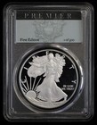 2019 W Proof American Silver Eagle Pcgs Pr 70 Dcam Premier First Edition