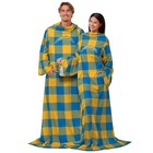 Oversized Nfl Team Logo Wearable Throw Blanket - Unisex Adult Cozy Blanket