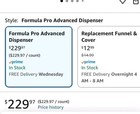 Baby Brezza Formula Pro Advanced Automatic Baby Formula Dispenser Mixer White