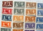 52 Lot British Commonwealth 1937 Kgvi Coronation Omnibus Mint Stamp Set