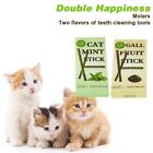Catnip Cat Sticks Dried Natural Matatabi Silvervine Chew Toy Teeth Cleaning  New