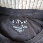 Live Tour 2024 Men s Black X-large T-shirt Band Memorabilia Original Rock   Pop