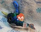 Ty Flippables New Calypso Narwhal Easy To Clip On 6 - New With All Tags-retired