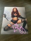 Leila Grey Signed Hot Photo Wrestling Autograph 8x10 Aew Wwe Autograph Brand New