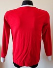 Manchester United 1963 Home Toffs Reproduced Long Sleeve Jersey Size Medium