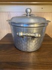 Vintage Everlast Hammered Aluminum Insulated Ice Bucket Mcm Cocktail Barware