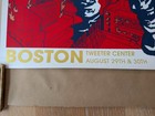 Pearl Jam Poster Boston 2000 Signed   Numbered  11 Ames Bros Tweeter Center