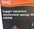 Hygger Aquarium Biochemical Sponge Filter Hg908 Medium 15 To 50 Gallon Tank New