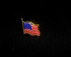 American Flag Enamel Lapel Hat Pin Usa Us United States Tie Tack Badge  stickers