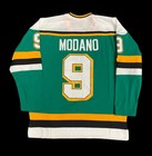 Men s Mike Modano North Stars 1989 Green Jersey