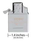 Zippo Single Torch Butane Insert     Adjustable Flame  Refillable  Fits Classic