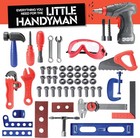 Play22 Kids Tool Set Bench 76 Pc - Toddler With Electronic    