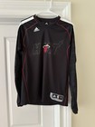 Nba - Miami Heat Long Sleeve Performance - Adidas Jersey Shirt