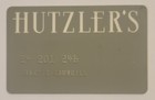 Vintage Hutzler s Store Credit Charge Card From 1980s With Application Brochure