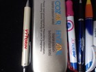  20  Vintage Random Pharmaceutical Drug Rep Pens Plastic   Metal Lot 74