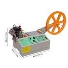 Webbing Cutting Machine Automatic Hot   Cold Tape Cutter For Elastic Band 280w