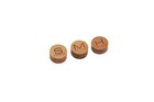 14mm New Japan Hirano Pool Cue Tip - Billiard Cue Tip - 10 Pieces - Medium