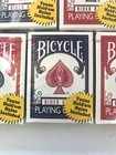 Bicycle Rider Back Playing Cards Set Of 9 Decks Red Blue Texas Holdem Poker Nib