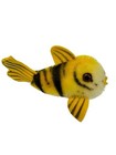 Vintage 1960 s Steiff Mohair Tropical Yellow Fish Flossy W button Tag Germany 5   
