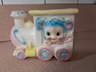 Planter Vintage Lamb Relpo Teddy Bear Train Retro Baby Nursery Decor Christmas