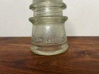 Vintage Hemingray-17 Clear Telephone Glass Insulator Made In 1942