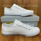 Hurley Women s Carrie Lace-up Canvas Casual Shoes   White   Sizes   Condition