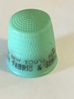 Fairmont Fabric   Sewing Center Thimble Vintage Souvenir Collectible