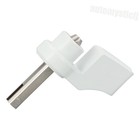 For Pella Thumb Turn Latch Lock For Interior Sliding Door Handle White New