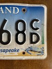 Expired 2019 Maryland Treasure The Chesapeake License Plate Crab Heron 66868 Cd