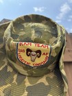 Vintage Vietnam Frog Skin Camo Boonie Cowboy Hat With Patches