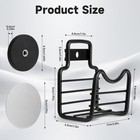 Magnetic Sponge Holder For Kitchen Sink - Strong Magnetic Stainless Steel Rack